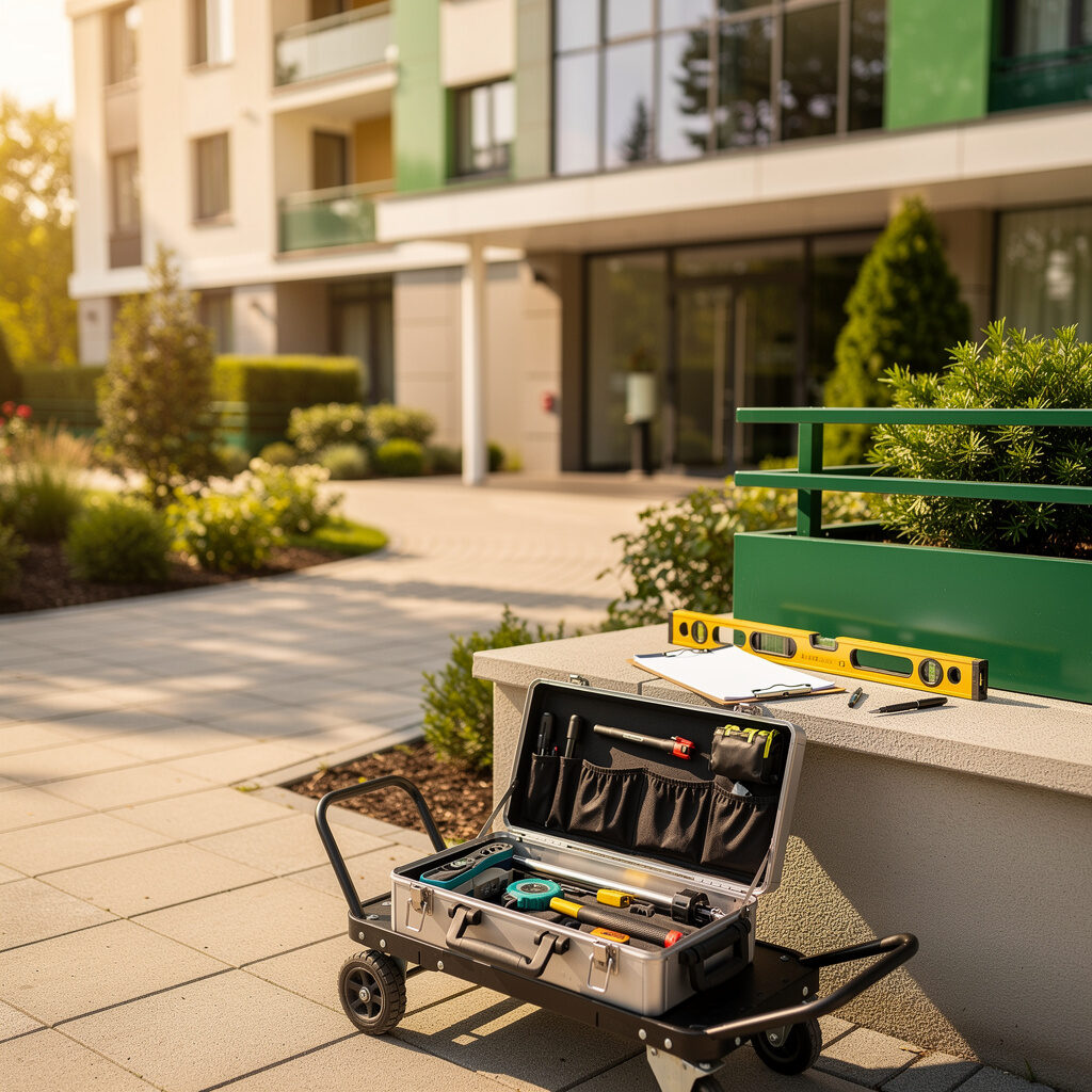 Objektbetreuung für Wohnanlagen – unser vollständiges Leistungsspektrum – Gebäude- und Hausmeisterservice Baas