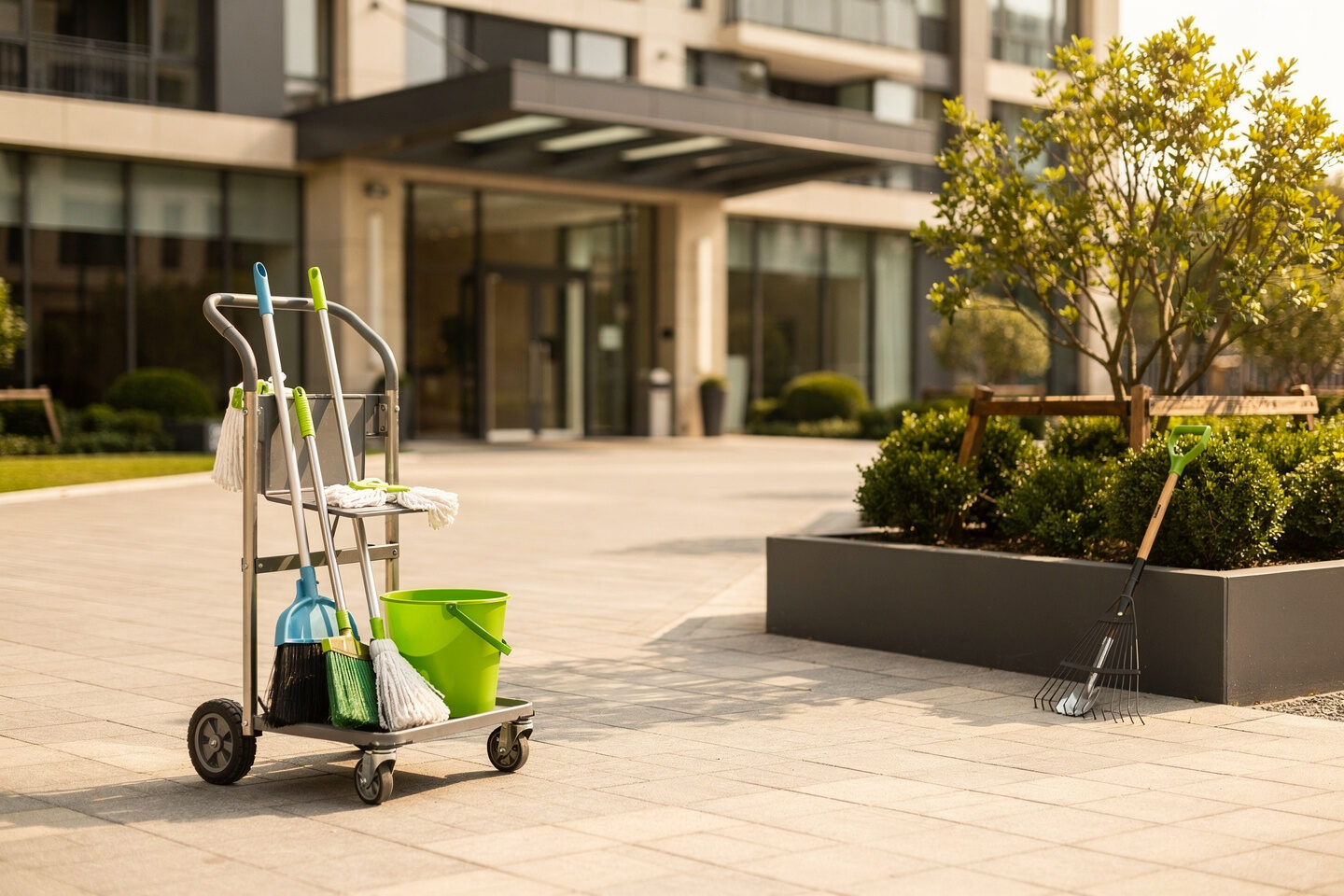 Wohnanlagen betreuen – Gebäude- und Hausmeisterservice Baas